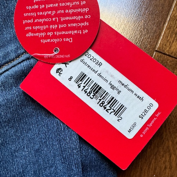 NWT spanx high waist Jeggings size xs - Picture 6 of 7